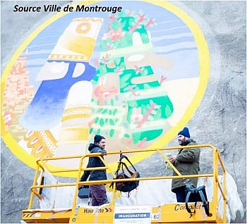 Montrouge : les murs racontent des histoires - @mr_poes & @jo__ber et @murlehublot @Montrouge92